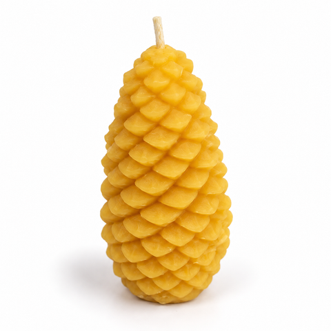 Bienenwachskerze ,,Tannenzapfen,,