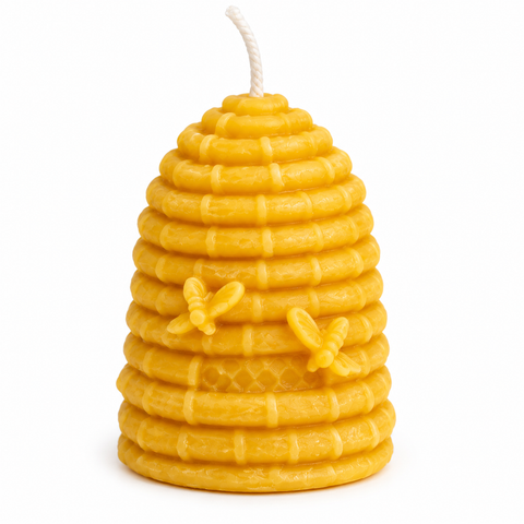 Bienenwachskerze ,,Bienenkorb,,