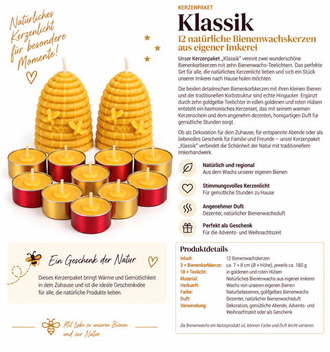 Kerzenpaket ,,Klassik,,