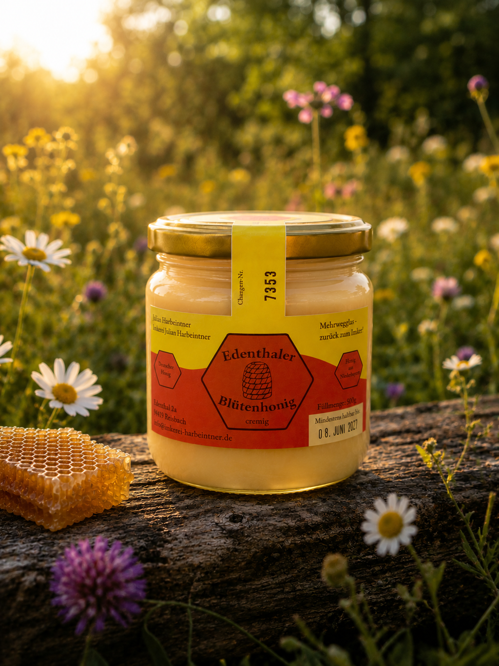 Creamed Blossom Honey