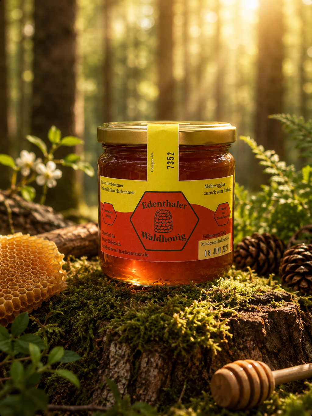 Waldhonig flüssig – Naturreiner Honig