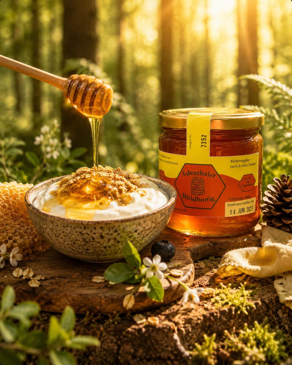 Waldhonig flüssig – Naturreiner Honig