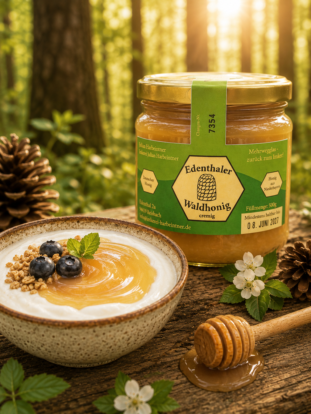 Creamy Forest Honey